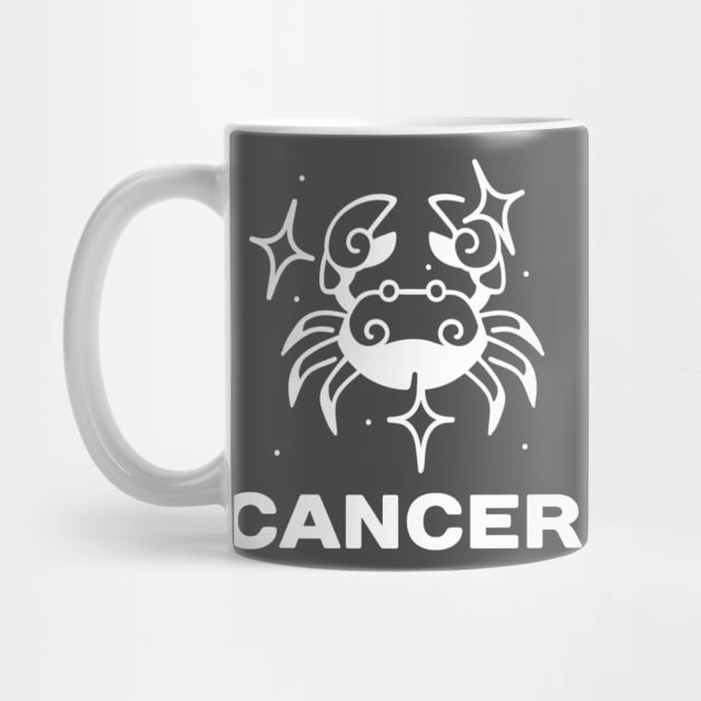 Zodiac Sign Cancer by Questshopz